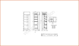 GA Standard Single Front Drawout MCC Panels